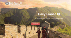 Desktop Screenshot of dailyplanet15.com
